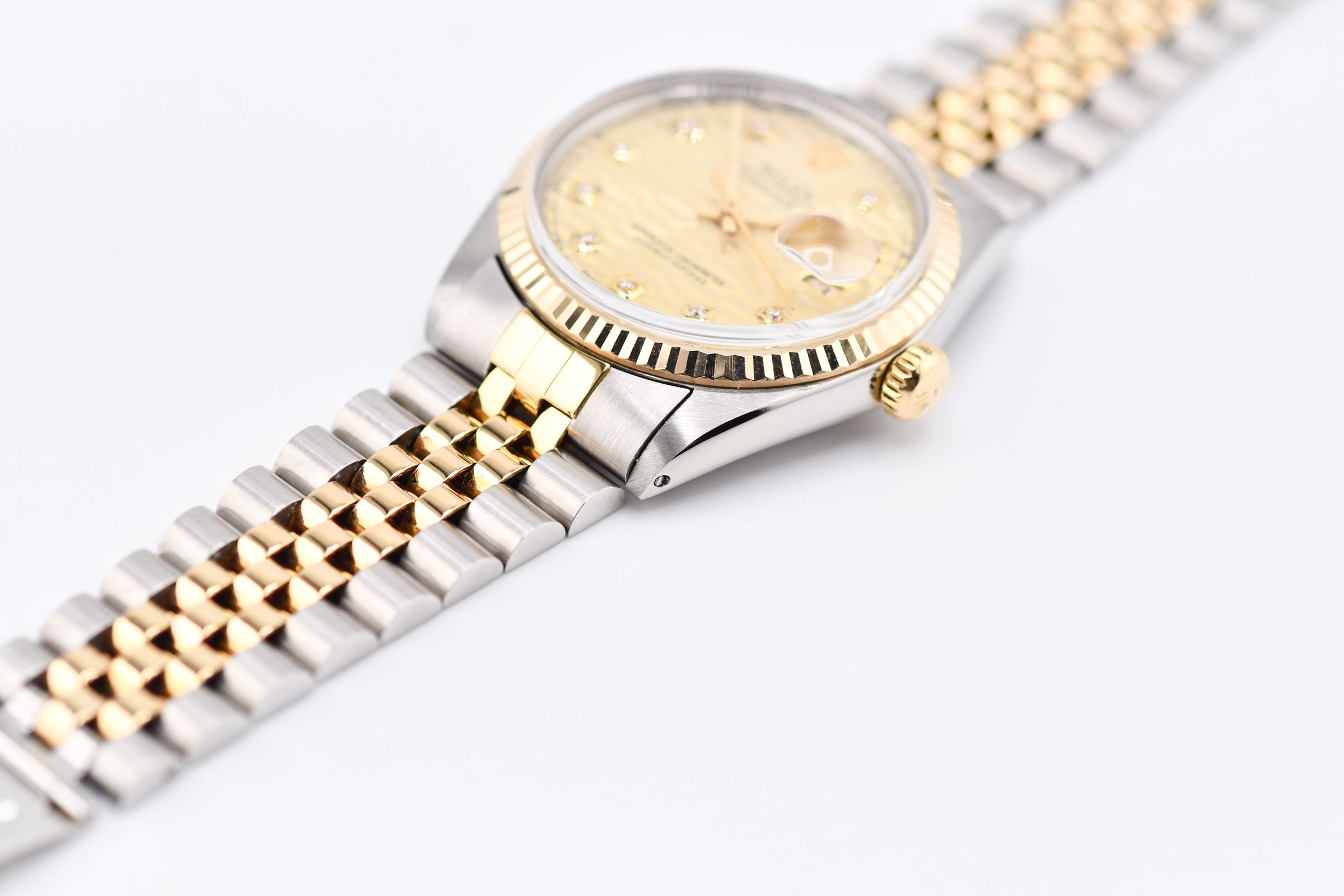 Rolex Datejust 36mm Ref 16013 Custom Computer Diamond Dial