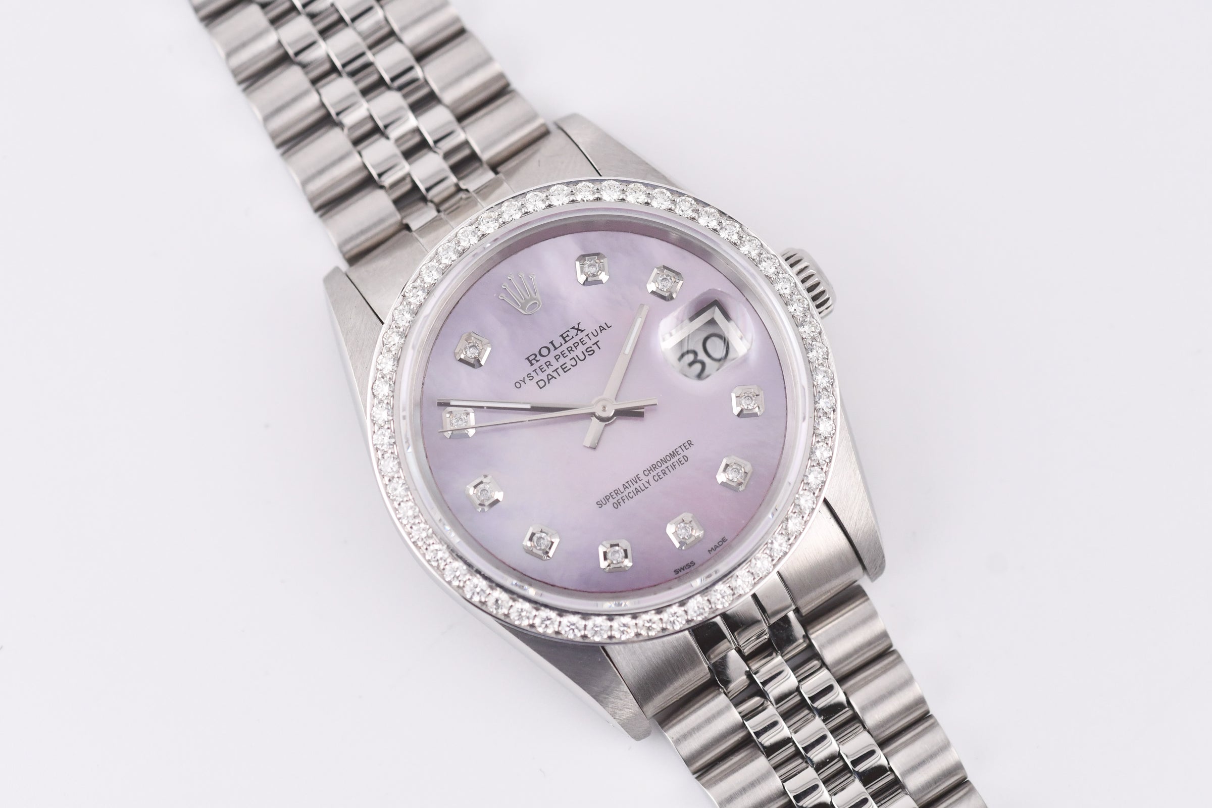 Rolex Datejust 36mm Ref 16014 Custom Who Cares I'm Already