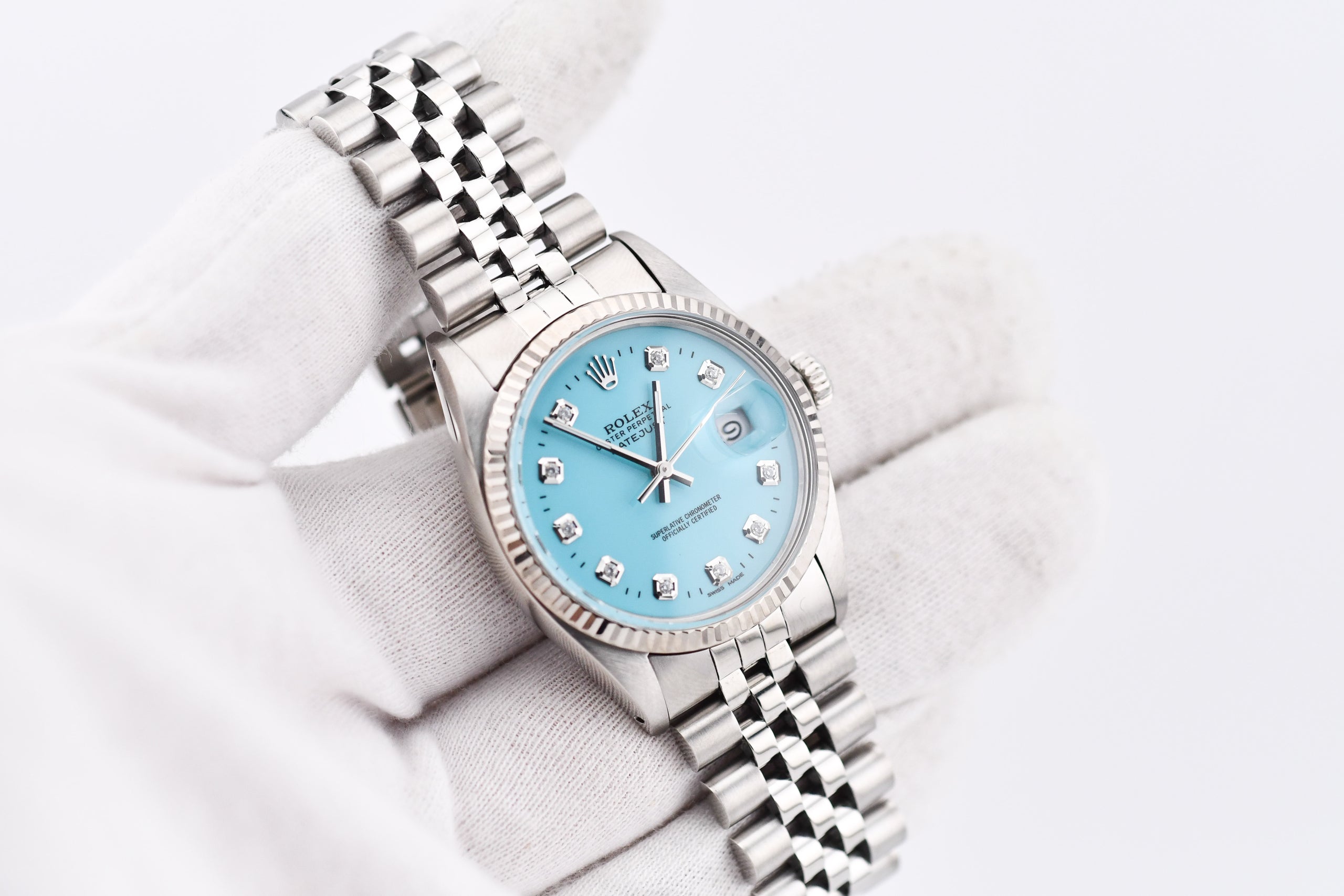 Rolex 16014 blue dial new arrivals