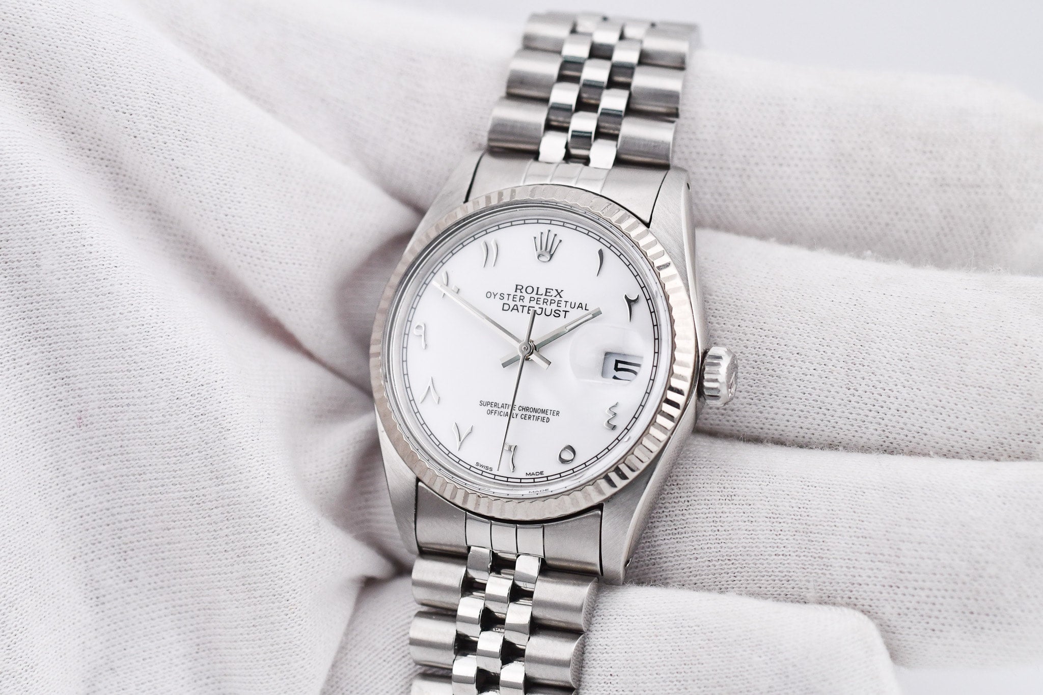 Datejust 36mm white dial discount